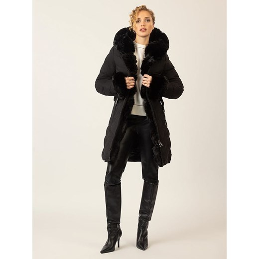 APART Kurtka zimowa w kolorze czarnym 42 wyprzedaż Limango Polska