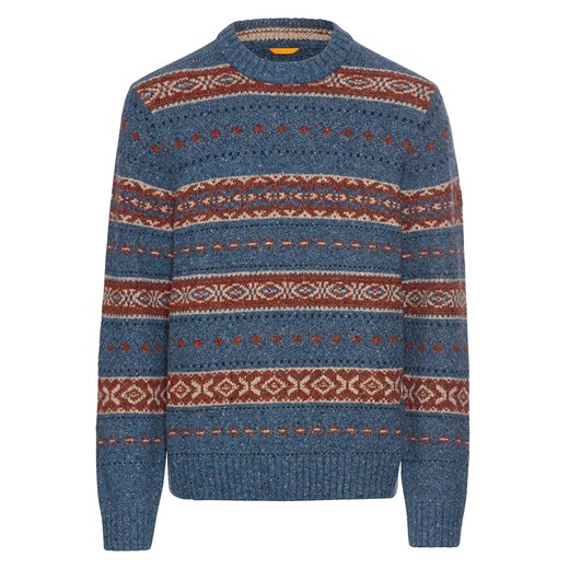 Camel Active Sweter w kolorze niebiesko-czerwonym Camel Active L okazja Limango Polska