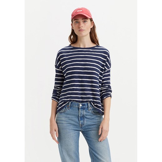 Levi's Koszulka w kolorze granatowo-białym - id: 17870396 - marki Levi's - 187299940 Levi's Koszulka w kolorze granatowo-białym ze sklepu Limango Polska w kategorii Bluzki damskie - zdjęcie 187299940