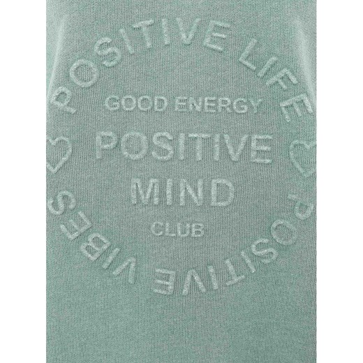 Zwillingsherz Bluza &quot;Positive Mind&quot; w kolorze zielonym Zwillingsherz L/XL okazyjna cena Limango Polska