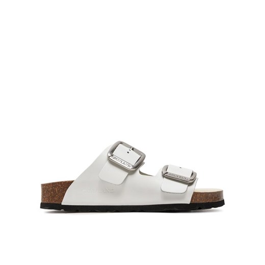 Klapki Grünland Enny CB3272-70 Biały ze sklepu eobuwie.pl w kategorii Klapki damskie - zdjęcie 187300184