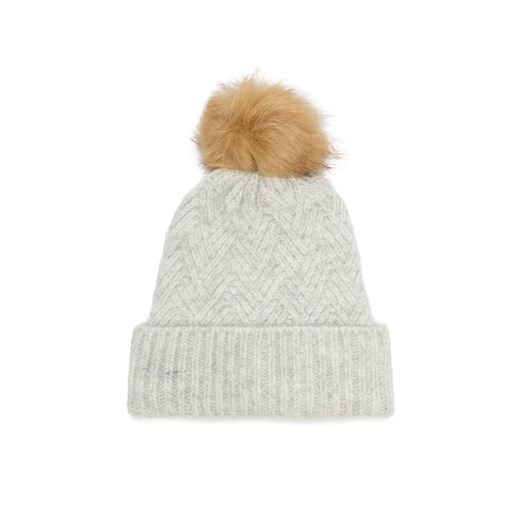 Czapka ONLY Kate 15297982 Szary ze sklepu eobuwie.pl w kategorii Czapki zimowe damskie - zdjęcie 187300192