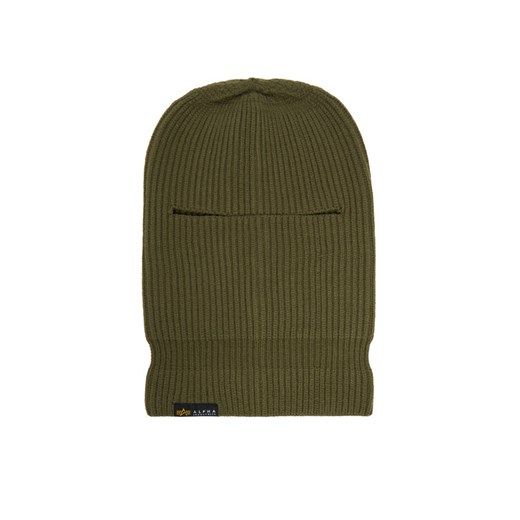 Kominiarka Alpha Industries 138901 Zielony ze sklepu eobuwie.pl w kategorii Czapki zimowe męskie - zdjęcie 187300194