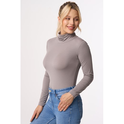 Golf Babell Beverly szary ze sklepu kontri.pl w kategorii Bluzki damskie - zdjęcie 187300853