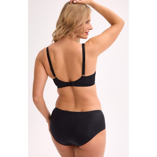 Gaia biustonosz usztywniany full cup Daphne 049, Kolor czarny, Rozmiar 75B, Gaia ze sklepu Primodo w kategorii Biustonosze - zdjęcie 187302141
