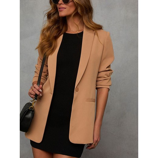 LA Angels Blezer w kolorze jasnobrązowym La Angels M wyprzedaż Limango Polska