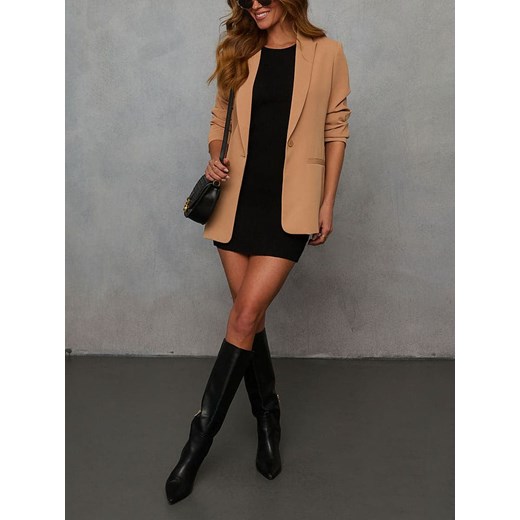 LA Angels Blezer w kolorze jasnobrązowym La Angels M Limango Polska okazja