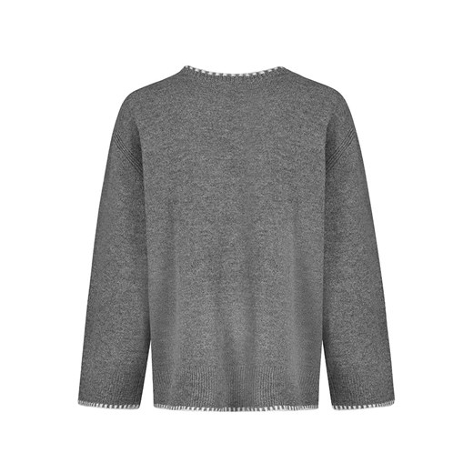 Sublevel Sweter w kolorze antracytowym M okazja Limango Polska