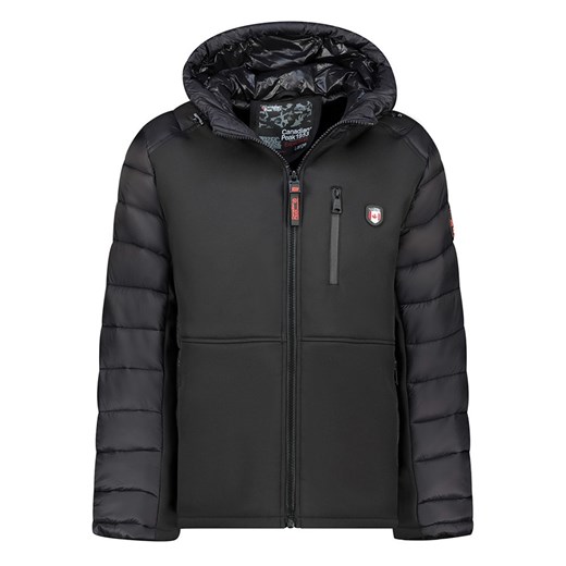 Canadian Peak Kurtka pikowana &quot;Cortezeak&quot; w kolorze czarnym ze sklepu Limango Polska w kategorii Kurtki męskie - zdjęcie 187302341
