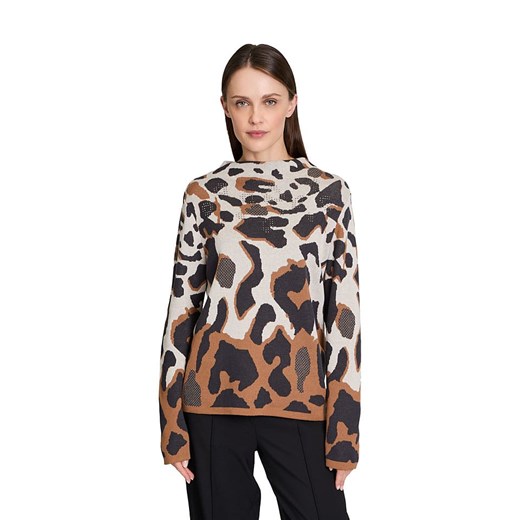 Betty Barclay Sweter w kolorze beżowo-brązowo-szarym ze sklepu Limango Polska w kategorii Swetry damskie - zdjęcie 187302353