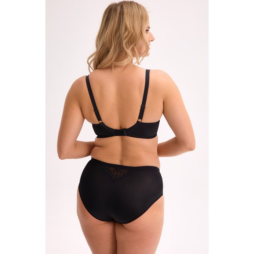 Gaia koronkowe figi damskie Kiara 051, Kolor czarny, Rozmiar 3XL, Gaia ze sklepu Intymna w kategorii Majtki damskie - zdjęcie 187302493