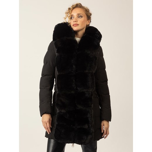 APART Płaszcz zimowy w kolorze czarnym 42 promocyjna cena Limango Polska