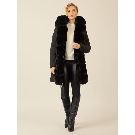 APART Płaszcz zimowy w kolorze czarnym 42 wyprzedaż Limango Polska