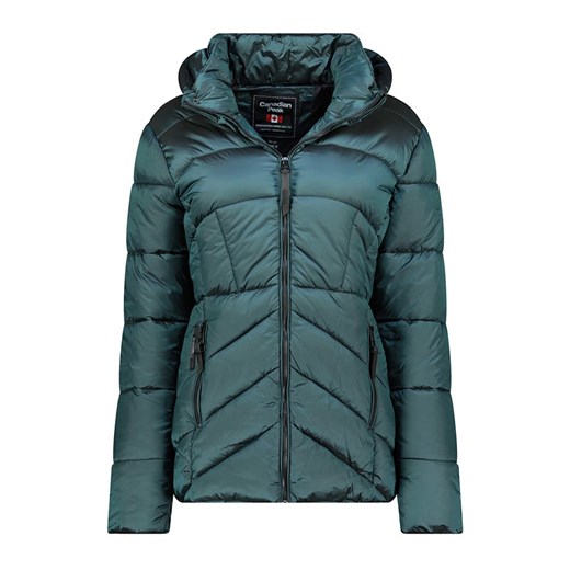 Canadian Peak Kurtka pikowana &quot;Blancheak&quot; w kolorze zielonym ze sklepu Limango Polska w kategorii Kurtki damskie - zdjęcie 187302712