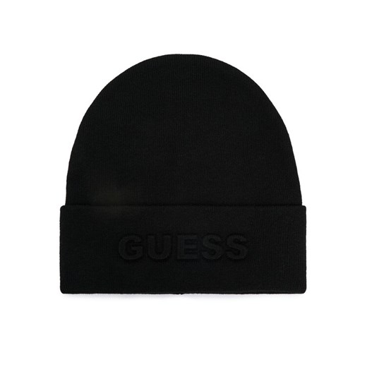 Czapka Guess AW5179 POL01 Czarny ze sklepu eobuwie.pl w kategorii Czapki zimowe damskie - zdjęcie 187302764