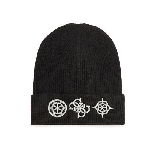 Czapka Guess AW5177 POL01 Czarny ze sklepu eobuwie.pl w kategorii Czapki zimowe damskie - zdjęcie 187302800