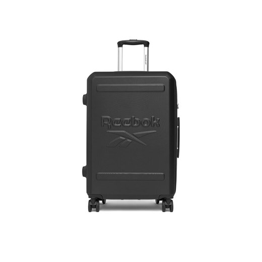 Walizka średnia Reebok RBK-WAL-022-CCC-M Czarny ze sklepu eobuwie.pl w kategorii Walizki - zdjęcie 187302813