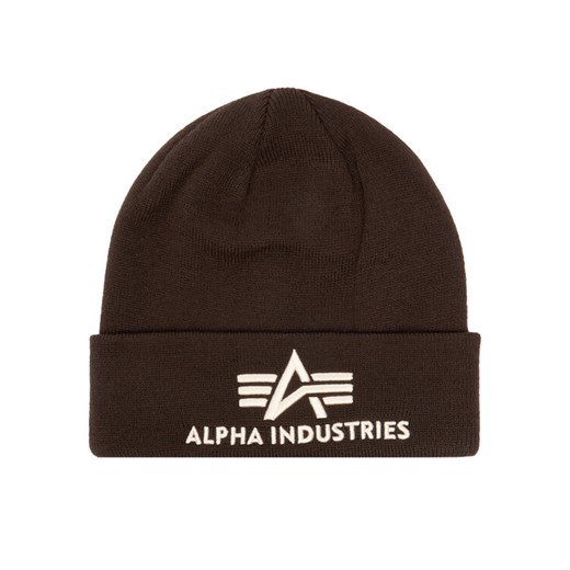 Czapka Alpha Industries 168910 Brązowy ze sklepu eobuwie.pl w kategorii Czapki zimowe męskie - zdjęcie 187302814