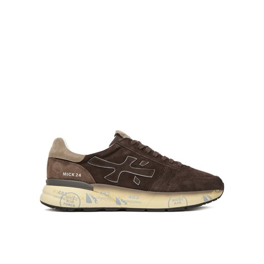 Sneakersy Premiata Mick Var 7898 Brązowy ze sklepu eobuwie.pl w kategorii Buty sportowe męskie - zdjęcie 187302833