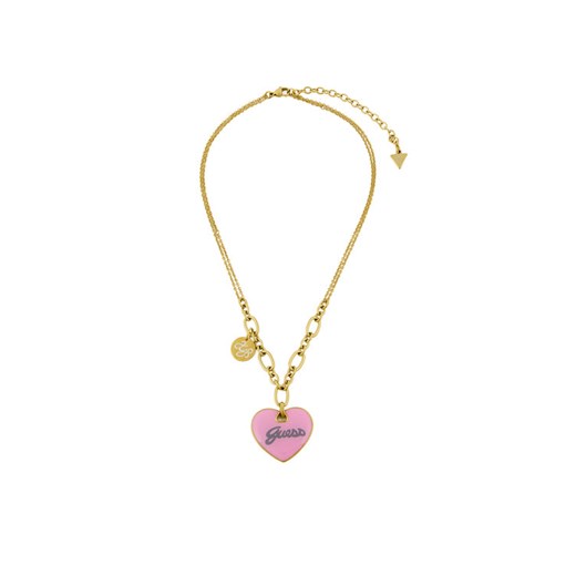 Naszyjnik Guess JUBN05 148JW Złoty ze sklepu eobuwie.pl w kategorii Naszyjniki - zdjęcie 187302834