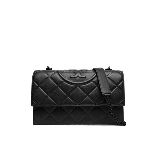 Torebka Tory Burch Fleming Soft Grain Convertible Shoulder Bag 169791 Czarny - id: 0197865334378 - marki Tory Burch - 187302840 Torebka Tory Burch Fleming Soft Grain Convertible Shoulder Bag 169791 Czarny ze sklepu eobuwie.pl w kategorii Listonoszki - zdjęcie 187302840