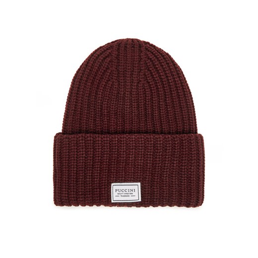Czapka Puccini CZ2311 Bordowy ze sklepu eobuwie.pl w kategorii Czapki zimowe damskie - zdjęcie 187302851