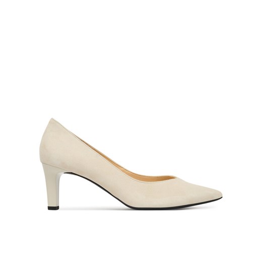 Szpilki HÖGL 0-186702-17000 Écru ze sklepu eobuwie.pl w kategorii Czółenka - zdjęcie 187302881