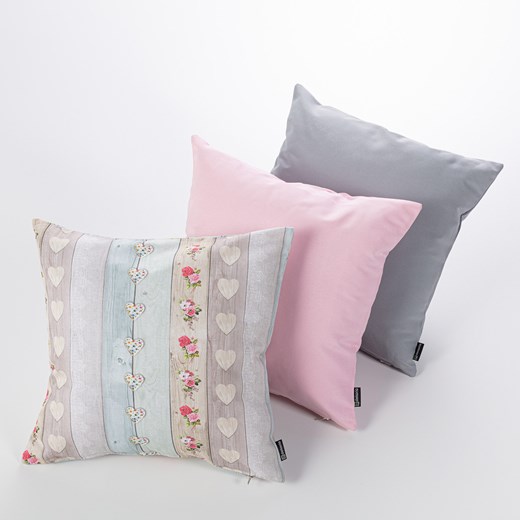 Komplet poszewek 3 szt. ashley 11 - id: T-000-363 - marki Dekoria - 187304011 Komplet poszewek 3 szt. ashley 11 ze sklepu dekoria.pl w kategorii Poszewki na poduszki - zdjęcie 187304011