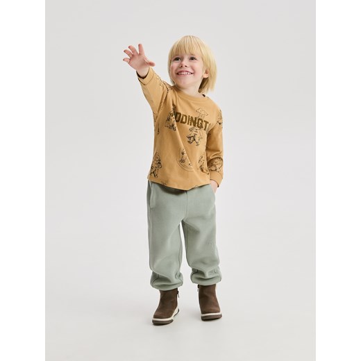Reserved - Longsleeve Paddington - brązowy ze sklepu Reserved w kategorii T-shirty chłopięce - zdjęcie 187304392