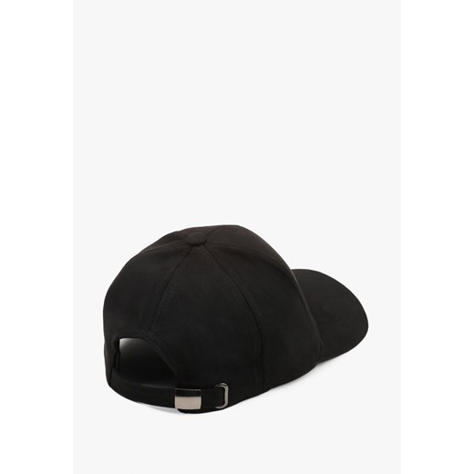 Czarna Casualowa Czapka z Daszkiem Tuslena Renee uniwersalny renee.pl