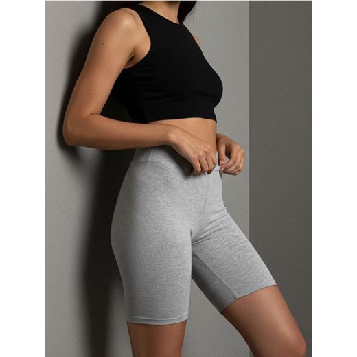 Sinsay - Szorty kolarki - szary ze sklepu Sinsay w kategorii Szorty - zdjęcie 187305971