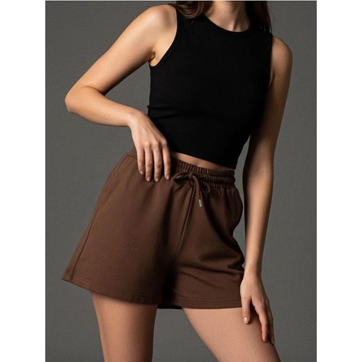 Sinsay - Szorty dresowe - brązowy ze sklepu Sinsay w kategorii Szorty - zdjęcie 187305980
