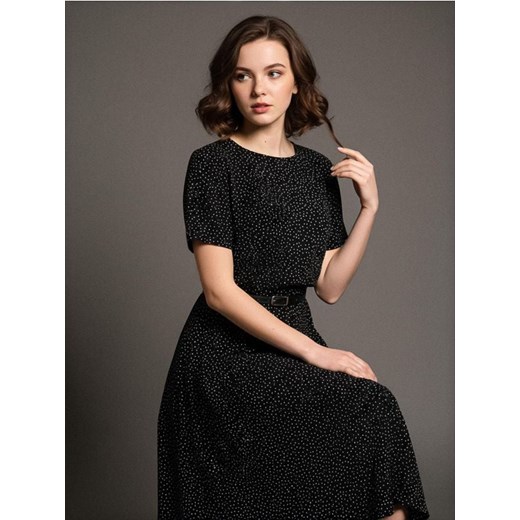 Sinsay - Sukienka z paskiem - wielobarwny ze sklepu Sinsay w kategorii Sukienki - zdjęcie 187306031