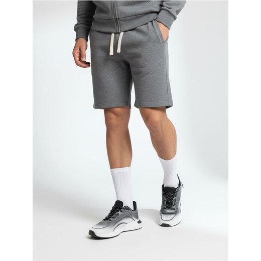 Sinsay - Szorty z wiązaniem - szary ze sklepu Sinsay w kategorii Spodenki męskie - zdjęcie 187306054