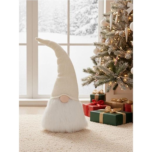 Sinsay - Dekoracja świąteczna w kształcie skrzata - biały ze sklepu Sinsay w kategorii Dekoracje bożonarodzeniowe - zdjęcie 187306070