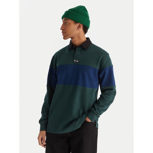 DC Shoes Polo Second Half EDYKT03536 Zielony Regular Fit - id: 0000305649812 - marki Dc Shoes - 187306220 DC Shoes Polo Second Half EDYKT03536 Zielony Regular Fit ze sklepu MODIVO w kategorii T-shirty męskie - zdjęcie 187306220