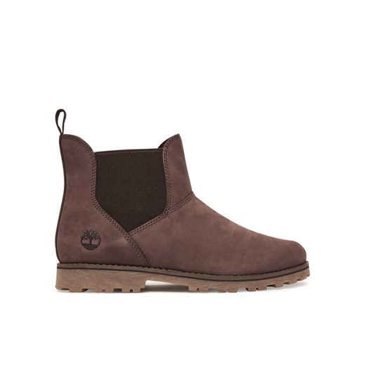 Timberland Sztyblety Asphalt Trail Chls Boot TB0A2BRAV131 Brązowy ze sklepu MODIVO w kategorii Buty zimowe dziecięce - zdjęcie 187306293