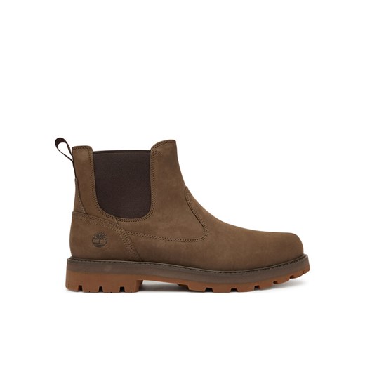 Timberland Sztyblety Britton Road TB0A6A4WEM51 Brązowy ze sklepu MODIVO w kategorii Buty zimowe męskie - zdjęcie 187306313