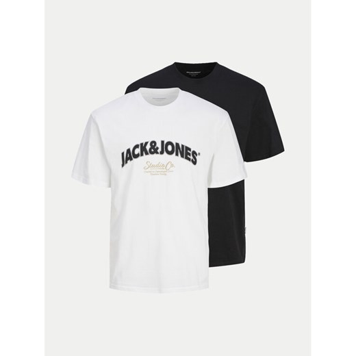 Jack & Jones Komplet t-shirtów Bronx 12271571 Czarny Relaxed Fit - id: 0000304402371 - marki Jack & Jones - 187306340 Jack & Jones Komplet t-shirtów Bronx 12271571 Czarny Relaxed Fit ze sklepu MODIVO w kategorii T-shirty męskie - zdjęcie 187306340