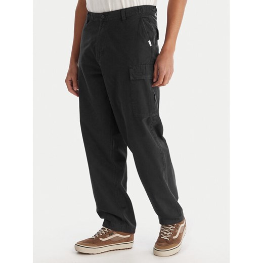 Element Spodnie cargo Relax Cargo ELYNP00203 Czarny Relaxed Fit ze sklepu MODIVO w kategorii Spodnie męskie - zdjęcie 187306363