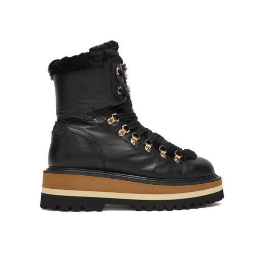 Bogner Botki Saas Fee 1 A 22544153 Czarny ze sklepu MODIVO w kategorii Śniegowce damskie - zdjęcie 187306371