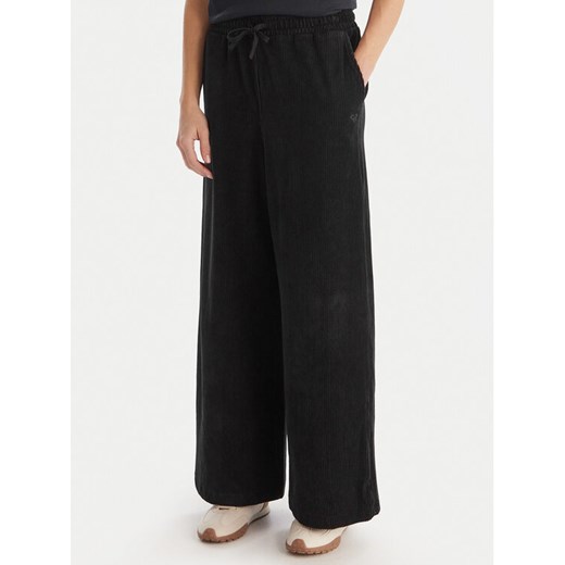 Roxy Spodnie materiałowe Lekeito Paint Knit ERJNP03691 Czarny Regular Fit - id: 0000305647023 - marki ROXY - 187306411 Roxy Spodnie materiałowe Lekeito Paint Knit ERJNP03691 Czarny Regular Fit ze sklepu MODIVO w kategorii Spodnie damskie - zdjęcie 187306411