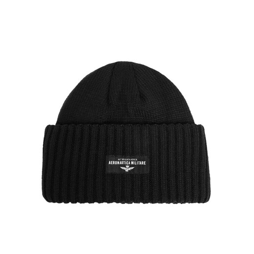 Aeronautica Militare Czapka 242CU059L520 Czarny ze sklepu MODIVO w kategorii Czapki zimowe męskie - zdjęcie 187306414