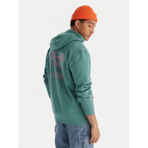 Quiksilver Bluza Graphic Hood Zip EQYFT05133 Zielony Regular Fit - id: 0000305647207 - marki Quiksilver - 187306521 Quiksilver Bluza Graphic Hood Zip EQYFT05133 Zielony Regular Fit ze sklepu MODIVO w kategorii Bluzy męskie - zdjęcie 187306521