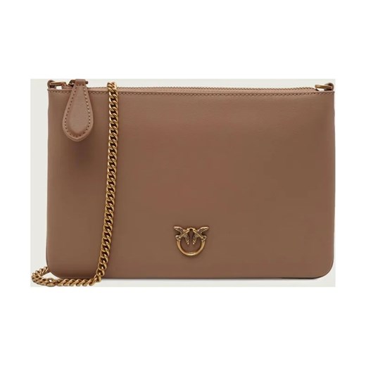 Pinko Skórzana kopertówka Flat Classic Vitello Seta ze sklepu Gomez Fashion Store w kategorii Kopertówki - zdjęcie 187308913