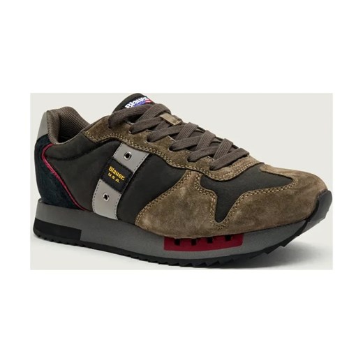 BLAUER Sneakersy QUEENS01 | zamsz ze sklepu Gomez Fashion Store w kategorii Buty sportowe męskie - zdjęcie 187308920