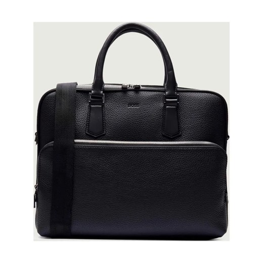 BOSS BLACK Skórzana torba na laptopa 14\" New Crosstown_S. Doc ze sklepu Gomez Fashion Store w kategorii Torby na laptopa - zdjęcie 187308971