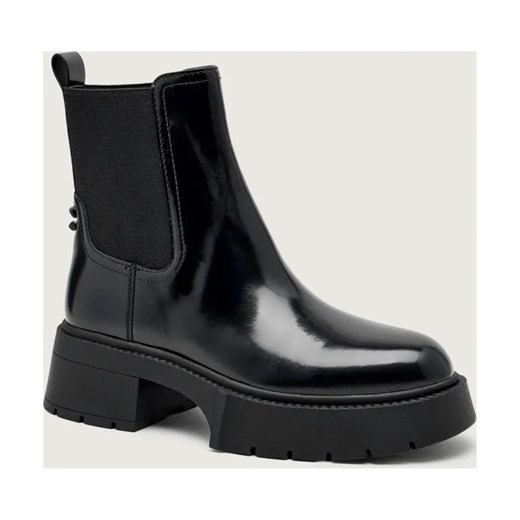 Coach Skórzane sztyblety LEAH ze sklepu Gomez Fashion Store w kategorii Botki - zdjęcie 187309012