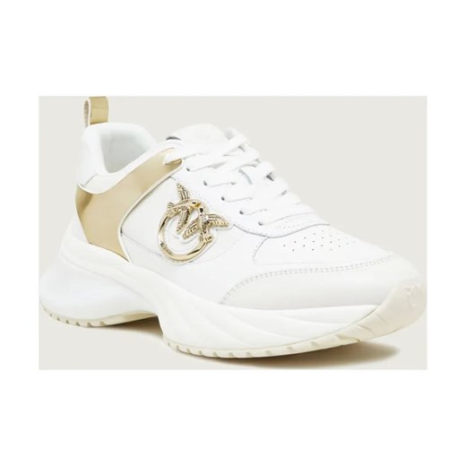Pinko Skórzane sneakersy ARIEL ze sklepu Gomez Fashion Store w kategorii Buty sportowe damskie - zdjęcie 187309043