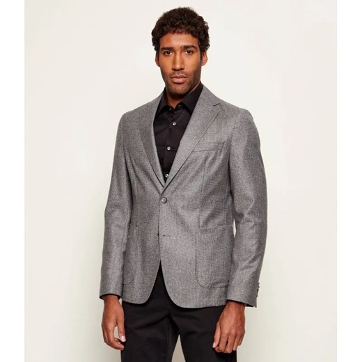 BOSS BLACK Wełniana marynarka C-Hanry-252 | Slim Fit ze sklepu Gomez Fashion Store w kategorii Marynarki męskie - zdjęcie 187309113
